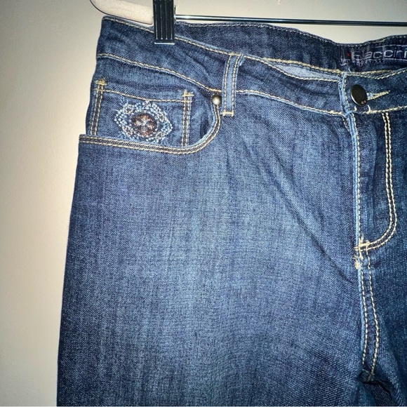 Baccini Womens blue jeans  size 12 - ‎ Boot Cut - Picture 7 of 16